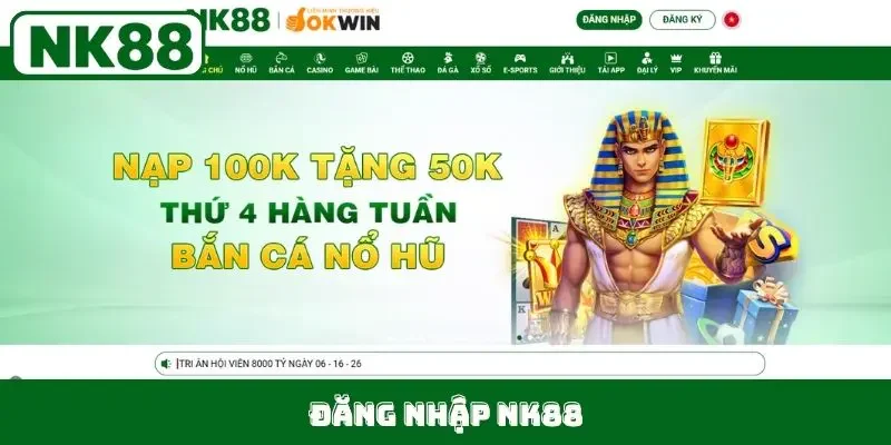 đăng nhập NK88